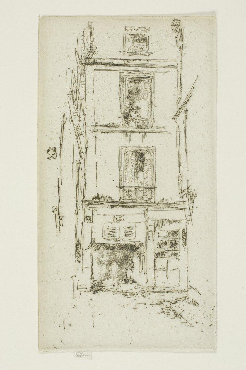 Rue des Bons Enfants, Tours av James McNeill Whistler