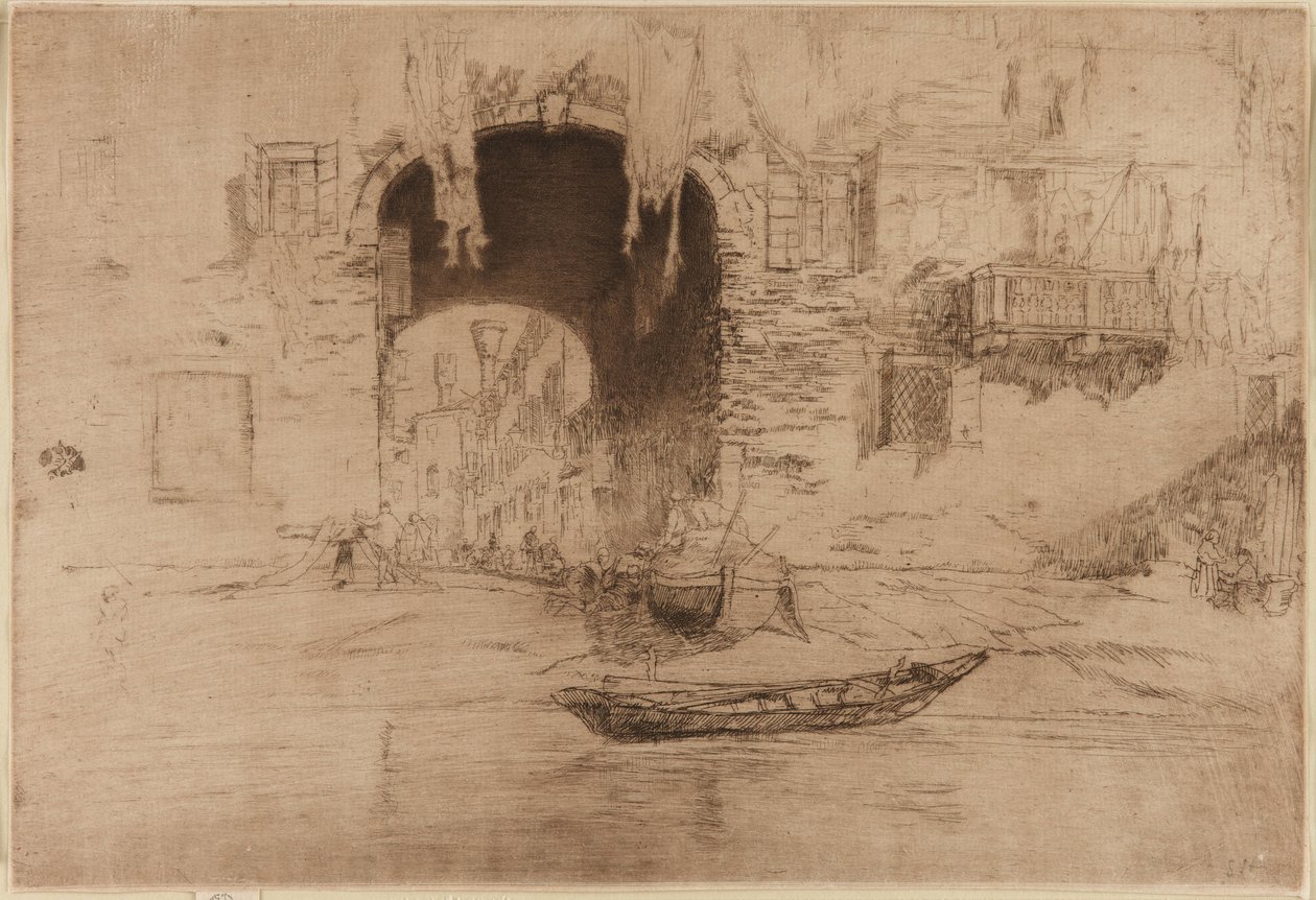 San Biagio av James Abbott McNeill Whistler