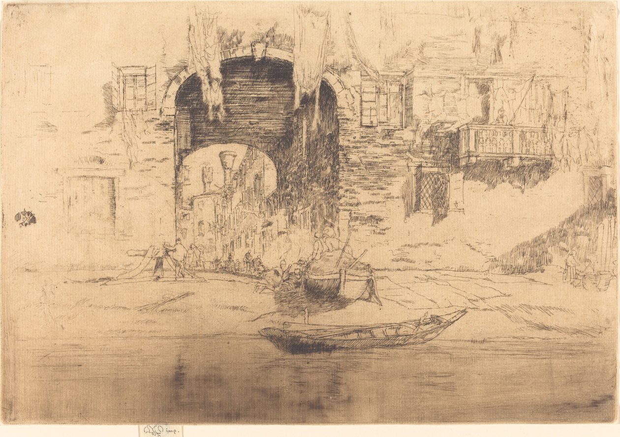 San Biagio av James Abbott McNeill Whistler