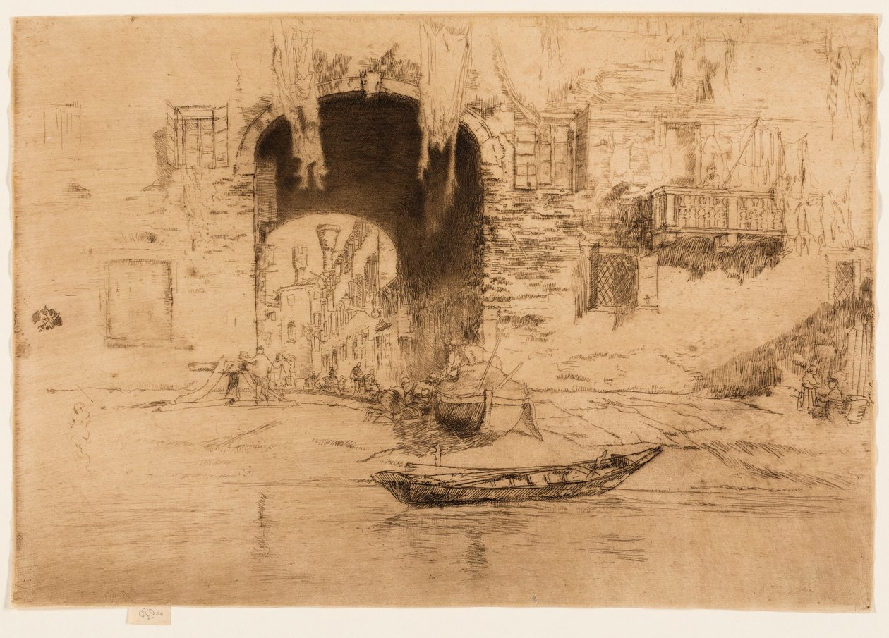 San Biagio av James Abbott McNeill Whistler
