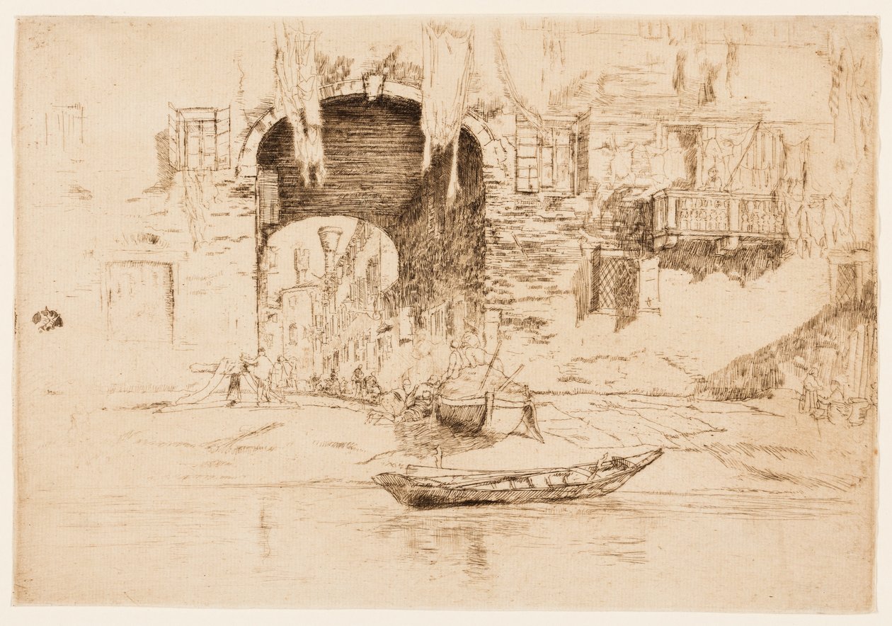 St Blaise av James Abbott McNeill Whistler