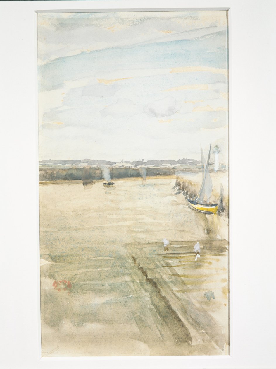 Scene på Mersey av James McNeill Whistler
