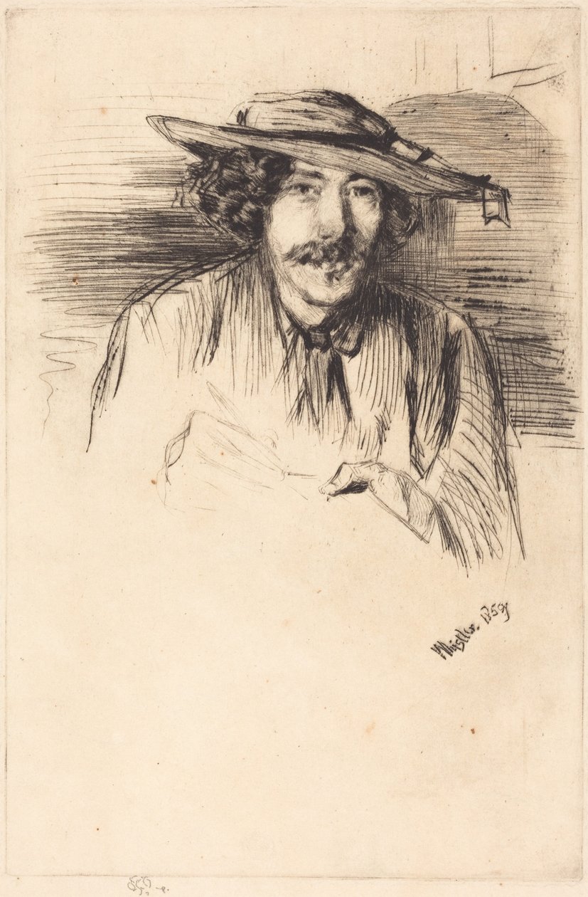 Selvportrett av James McNeill Whistler