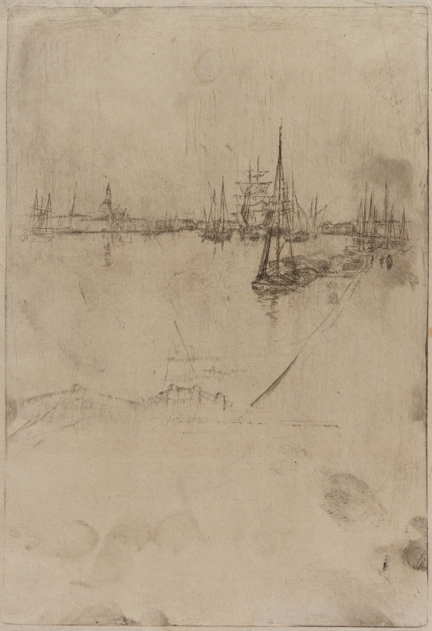 Frakt, Venezia av James Abbott McNeill Whistler