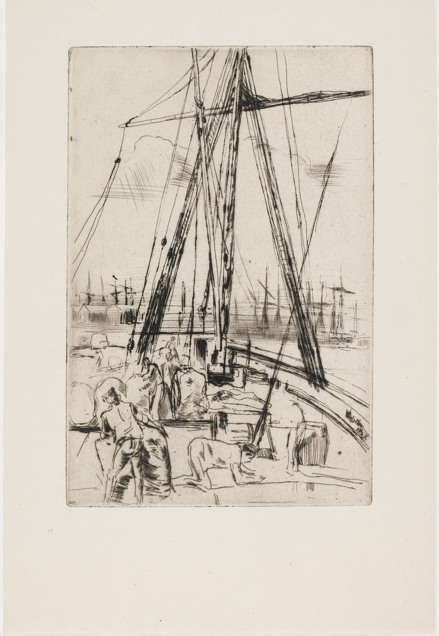 Frakt i Liverpool av James Abbott McNeill Whistler