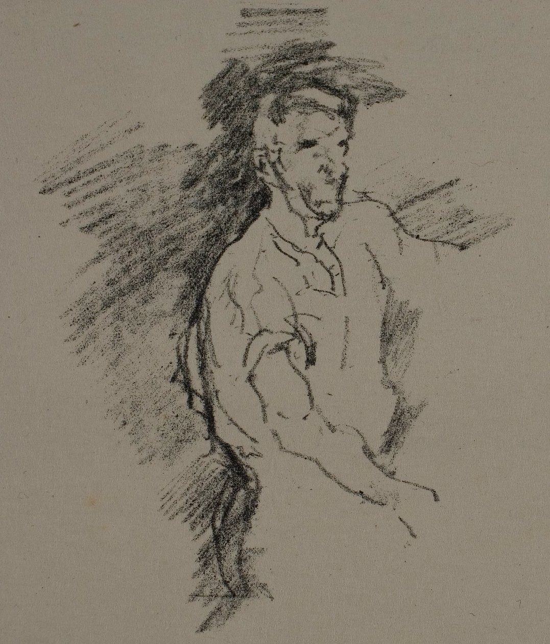 Skisse av en smed av James Abbott McNeill Whistler