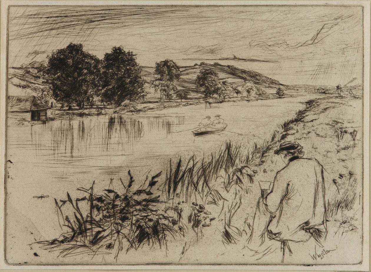 Skissering av James Abbott McNeill Whistler