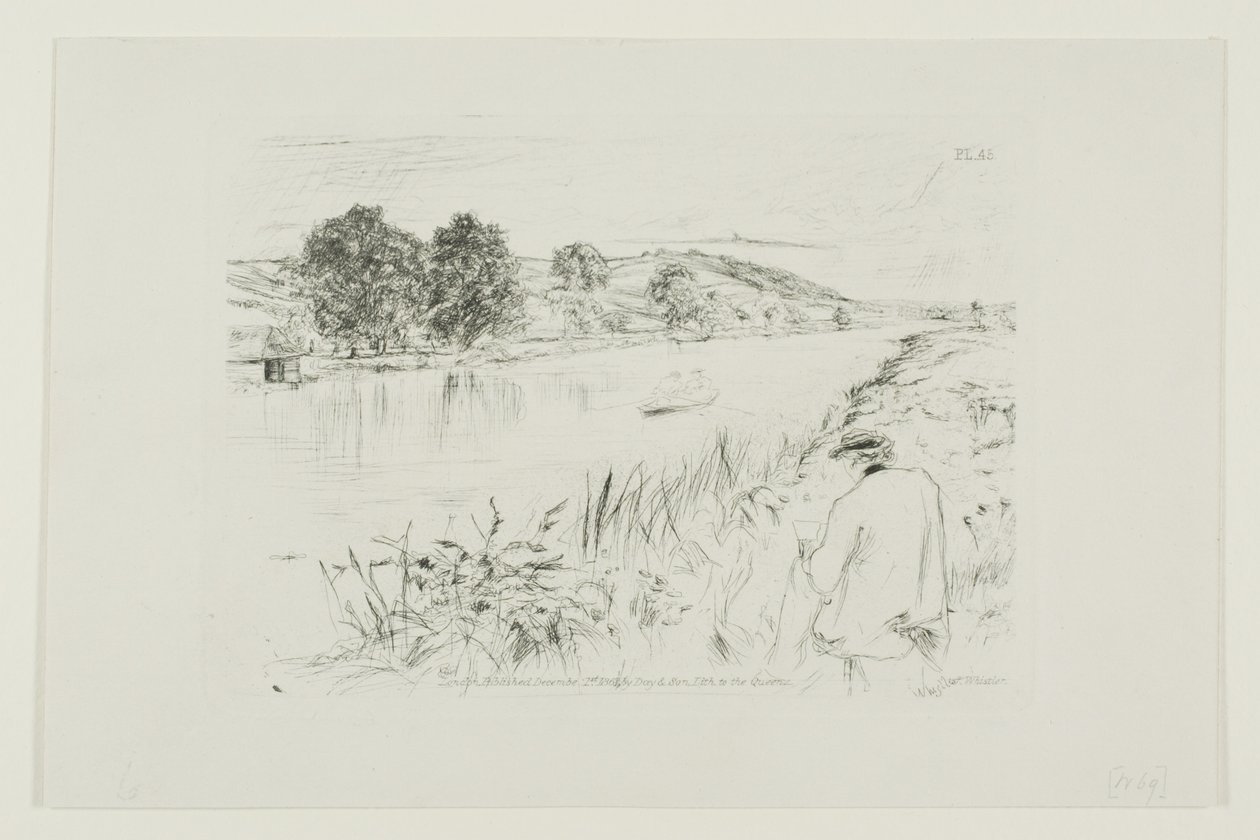 Skissering av James Abbott McNeill Whistler