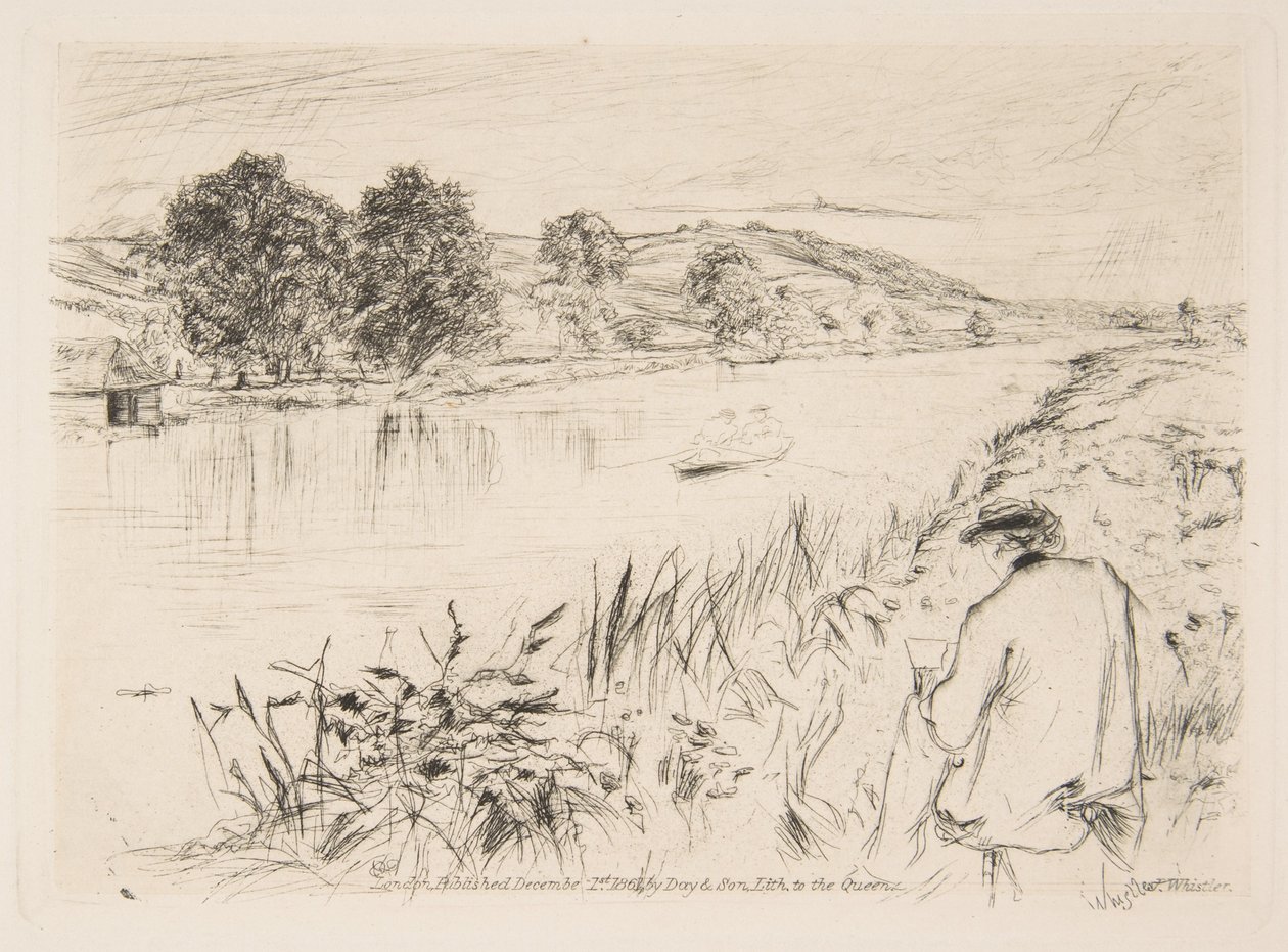 Skisser, nr. 1 av James McNeill Whistler