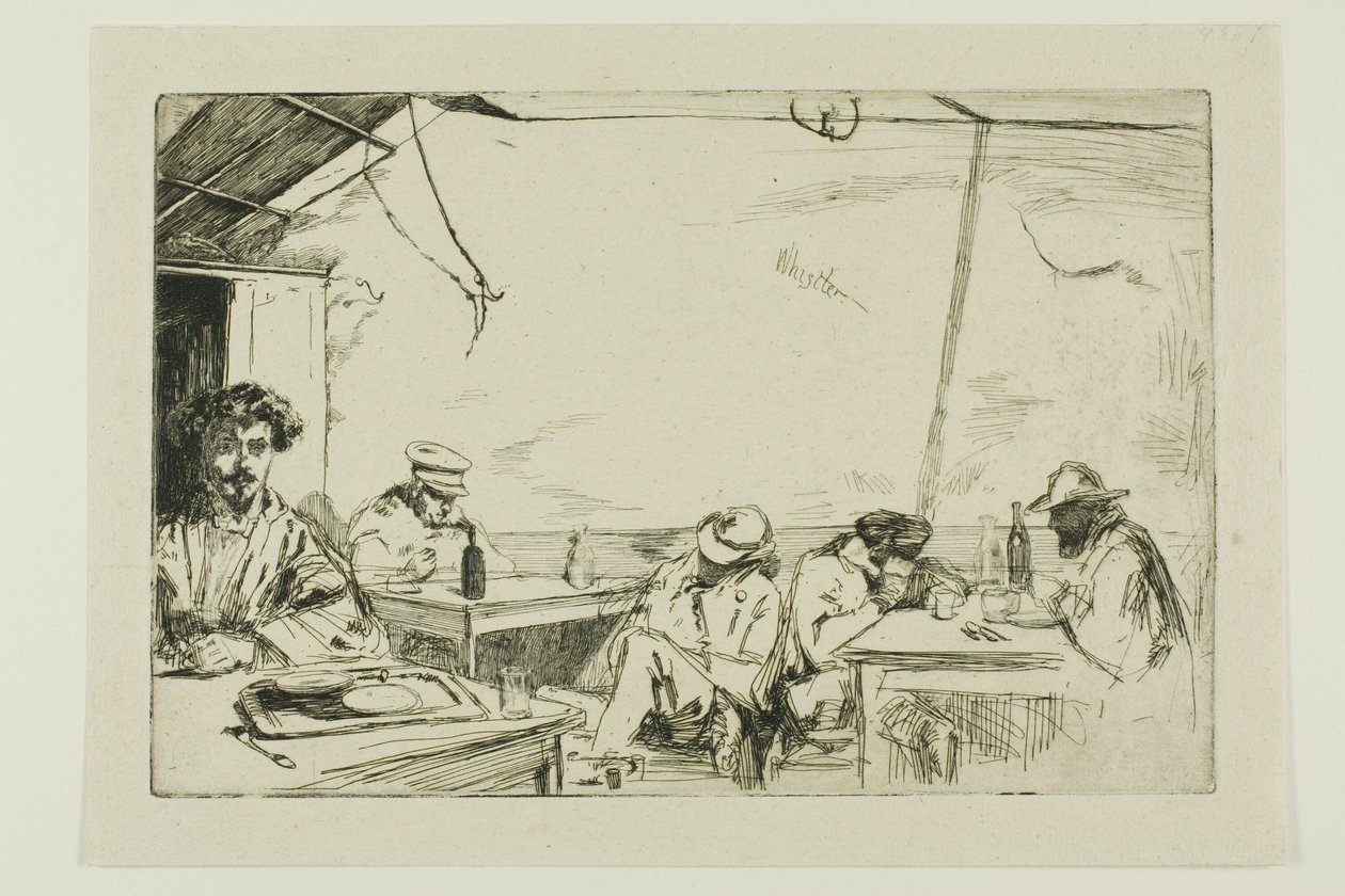 Suppe for tre souser (suppe for tre souser) av James Abbott McNeill Whistler