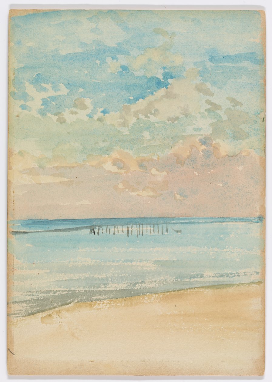 Southend – Solnedgang av James Abbott McNeill Whistler