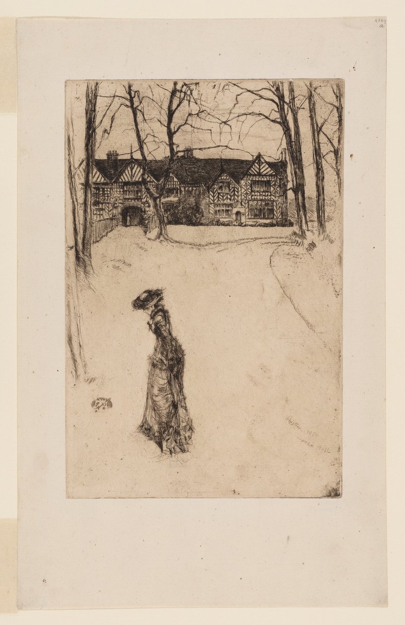 Speke Hall: The Avenue av James Abbott McNeill Whistler