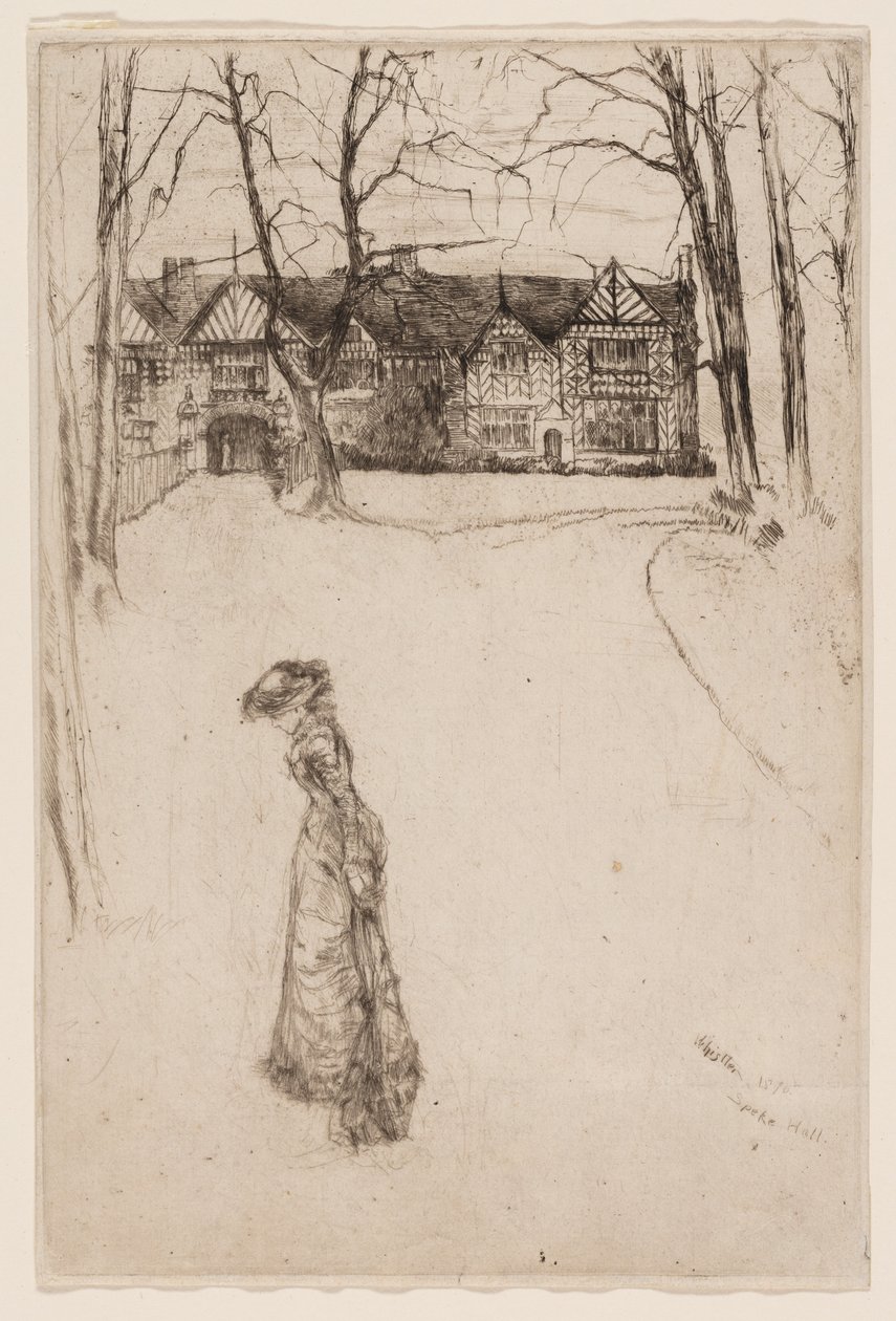 Speke Hall: The Avenue av James Abbott McNeill Whistler