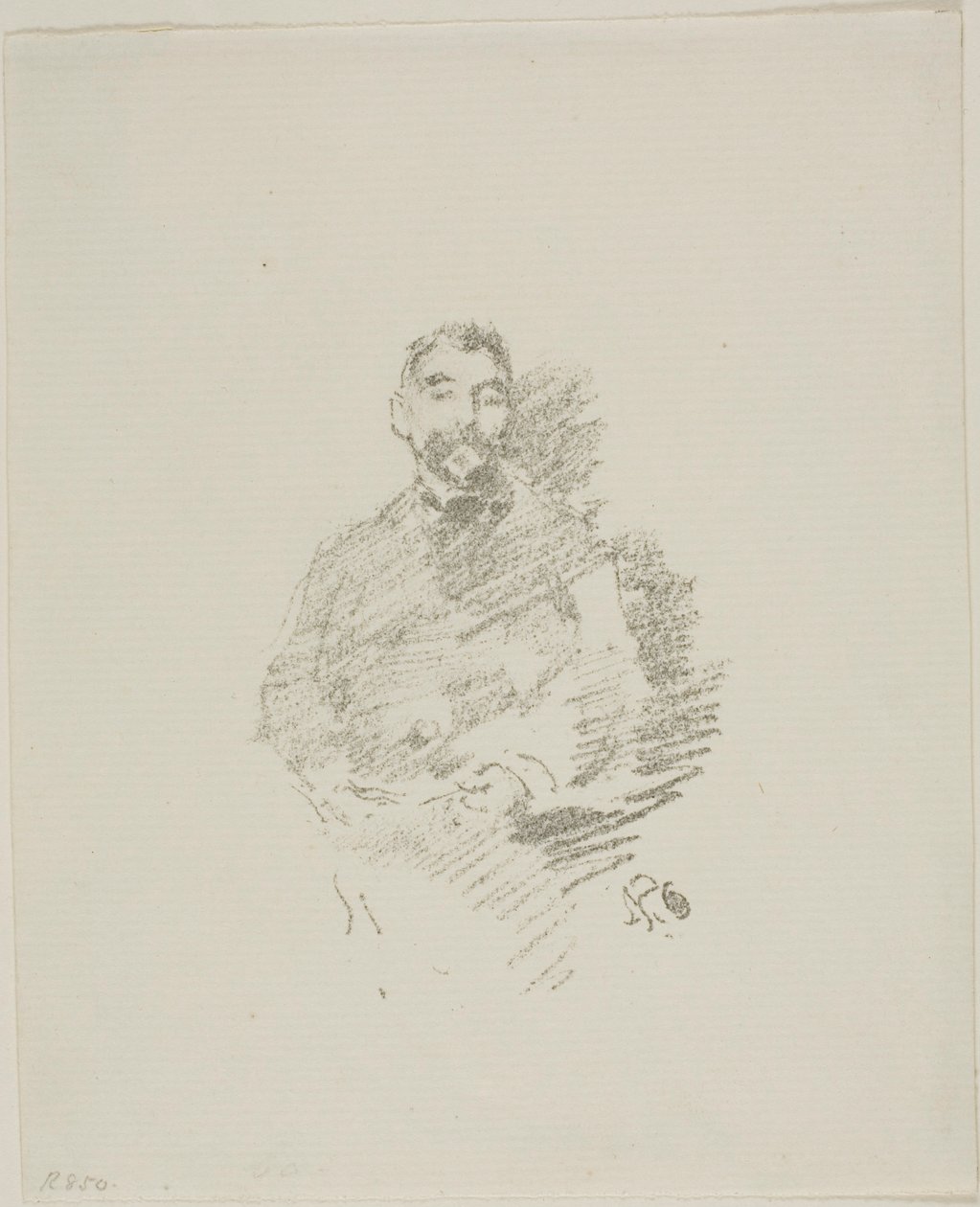 Stephane Mallarme av James McNeill Whistler