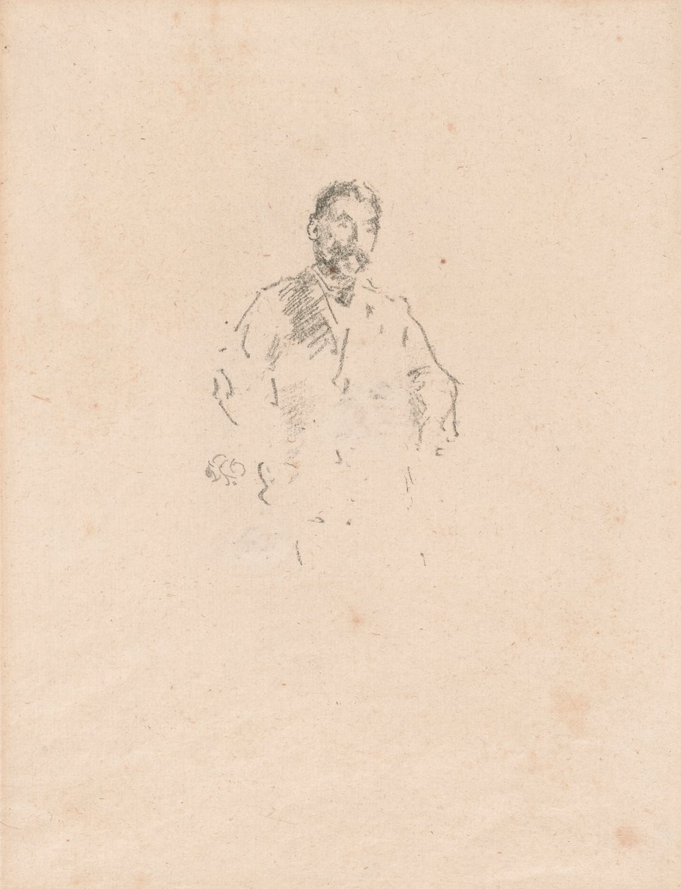 Stephane Mallarmé, nr. 2 av James McNeill Whistler