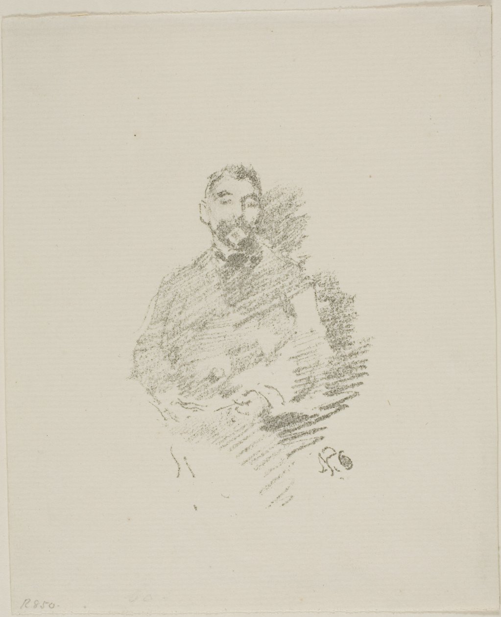 Stephane Mallarme av James Abbott McNeill Whistler
