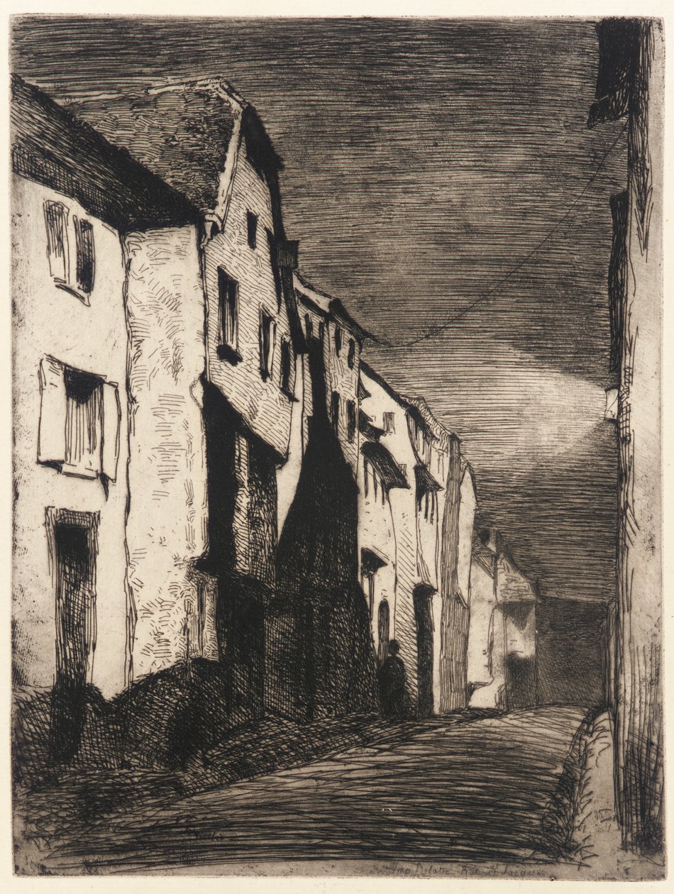 Gate ved Saverne av James Abbott McNeill Whistler