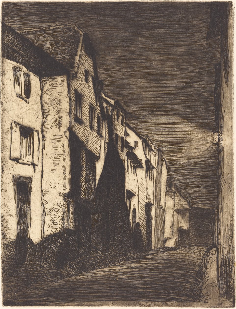 Gate ved Saverne av James Abbott McNeill Whistler