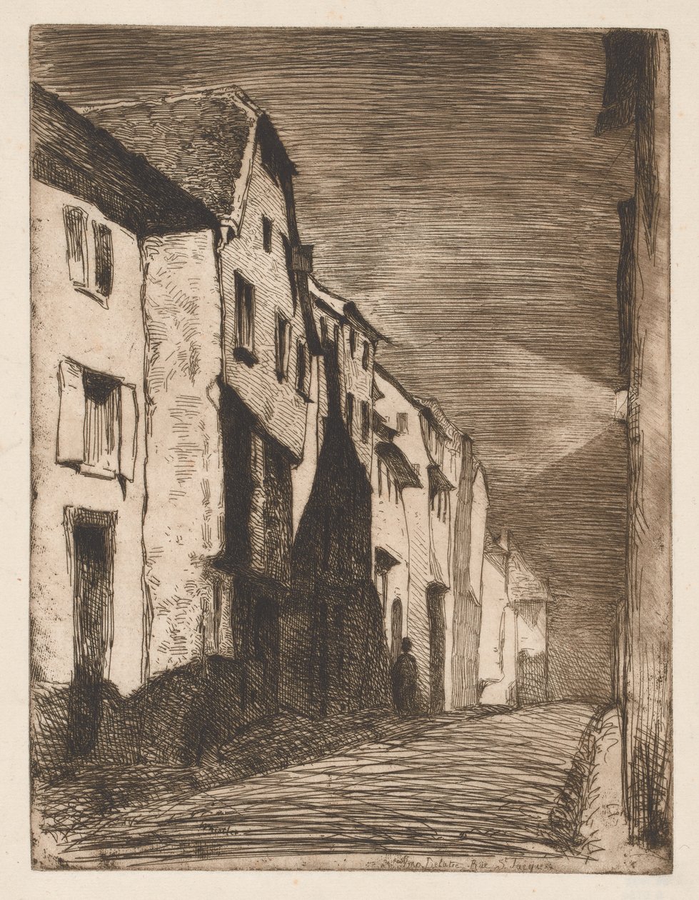 Gate ved Saverne av James Abbott McNeill Whistler
