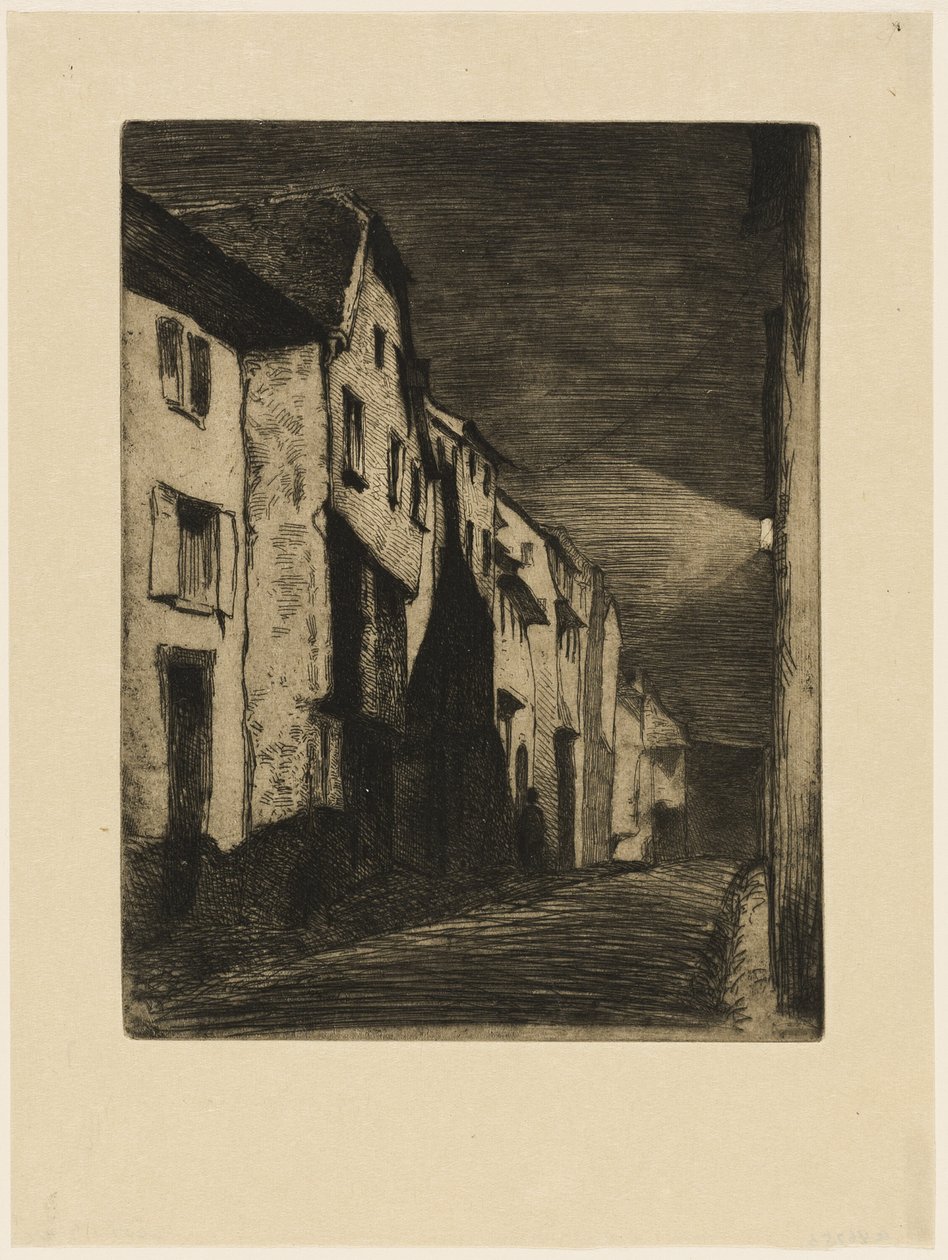 Gate ved Saverne av James Abbott McNeill Whistler