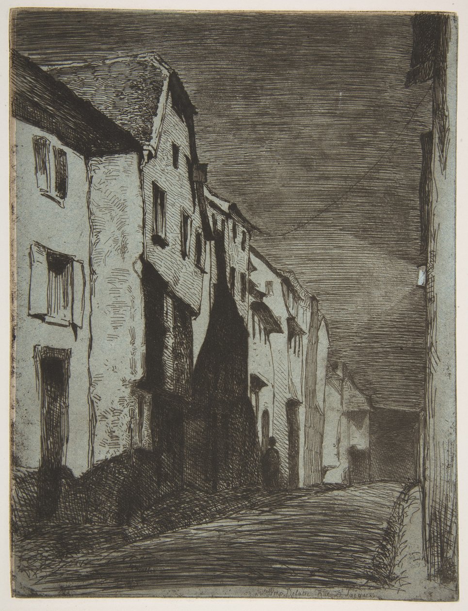 Gate i Saverne av James McNeill Whistler
