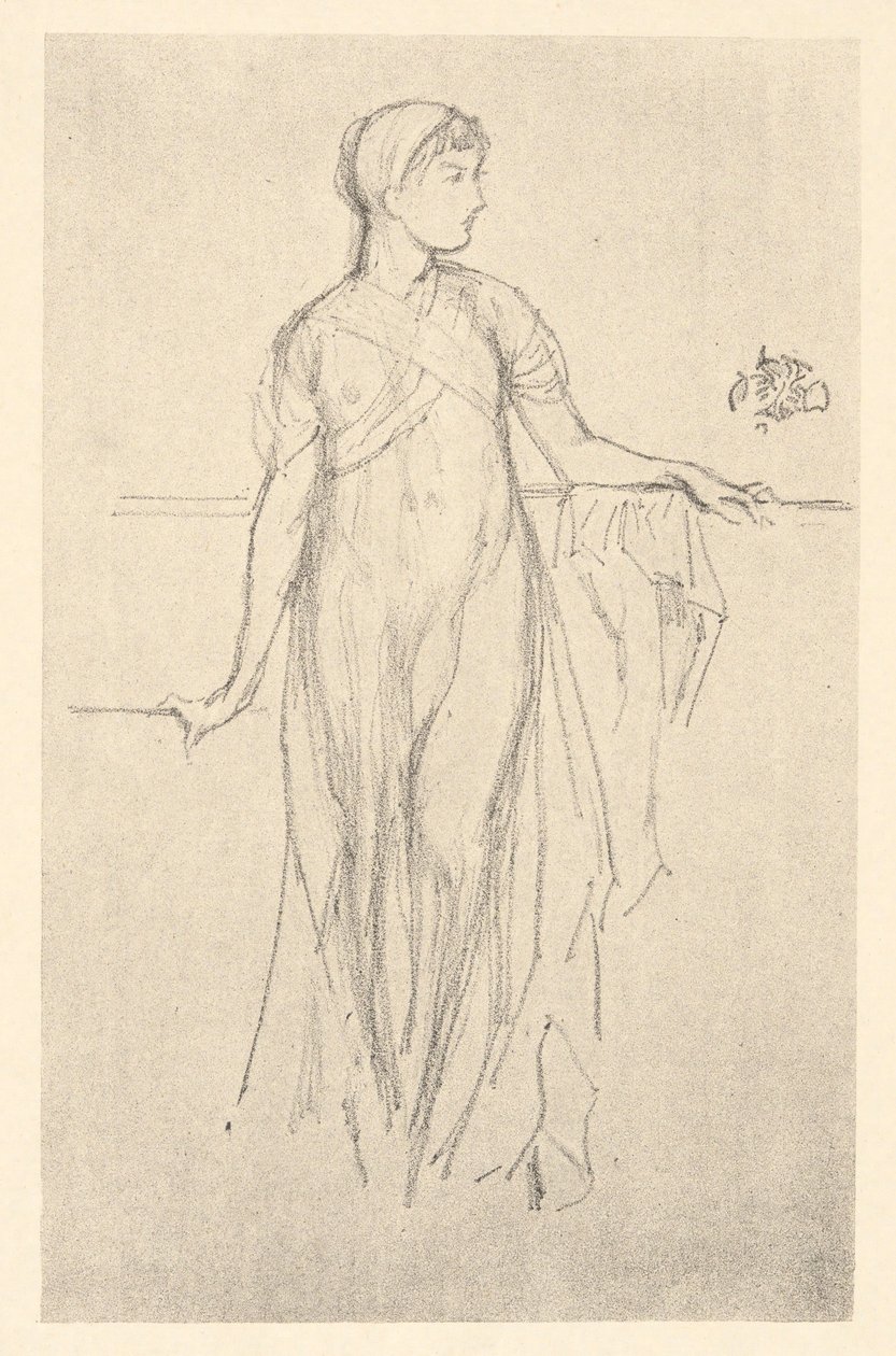 Studie, klassisk figur av James Abbott McNeill Whistler