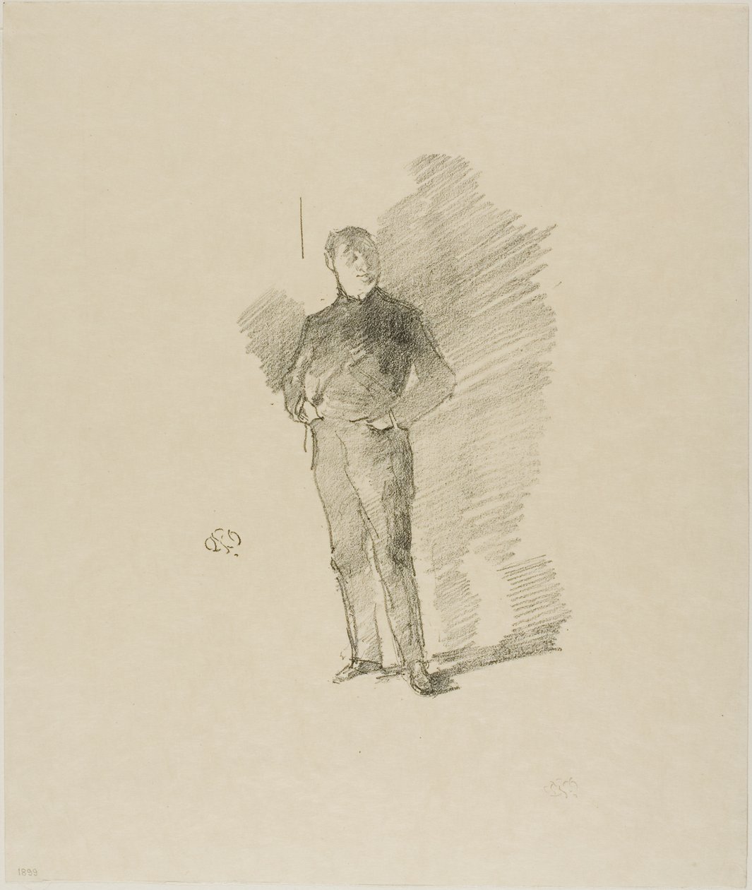 Studie nr. 2: Mr. Thomas Way av James Abbott McNeill Whistler