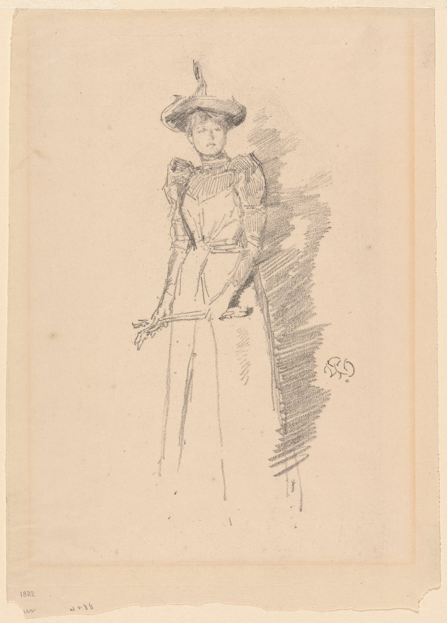 Hansker i semsket skinn av James Abbott McNeill Whistler
