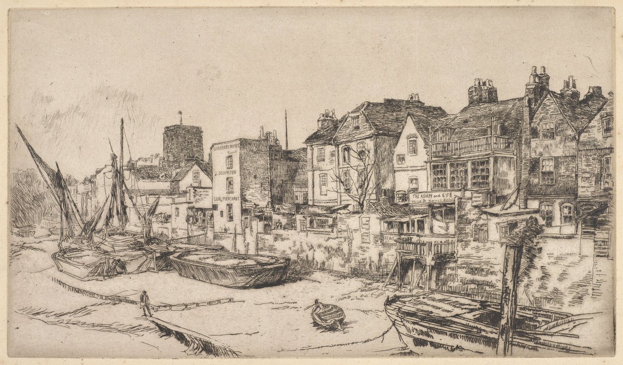 «Adam og Eva», Old Chelsea av James McNeill Whistler