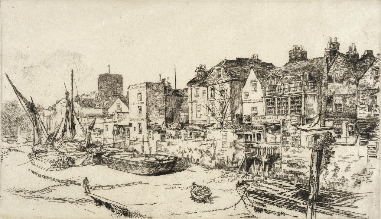 «Adam og Eva», Old Chelsea av James McNeill Whistler