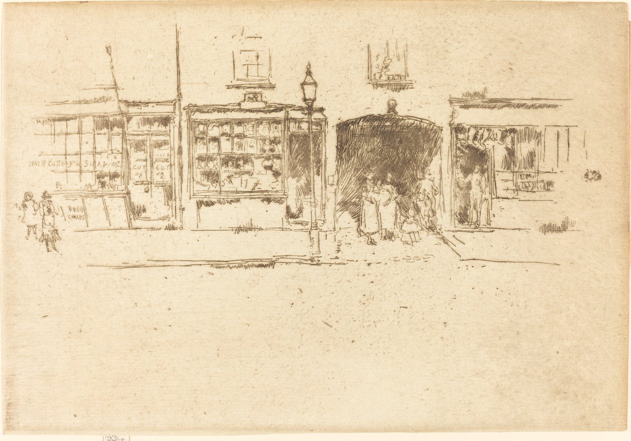 Frisøren av James Abbott McNeill Whistler