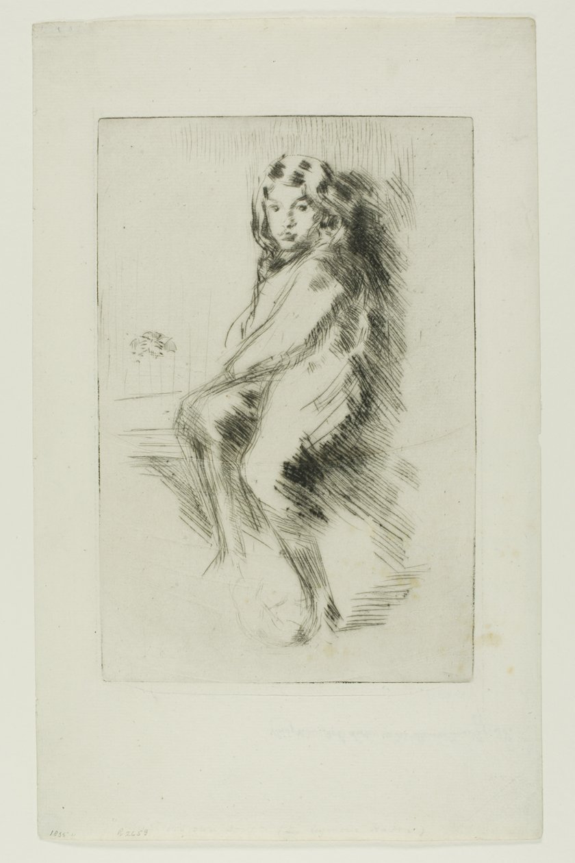 Gutten (Charlie Hanson) av James Abbott McNeill Whistler