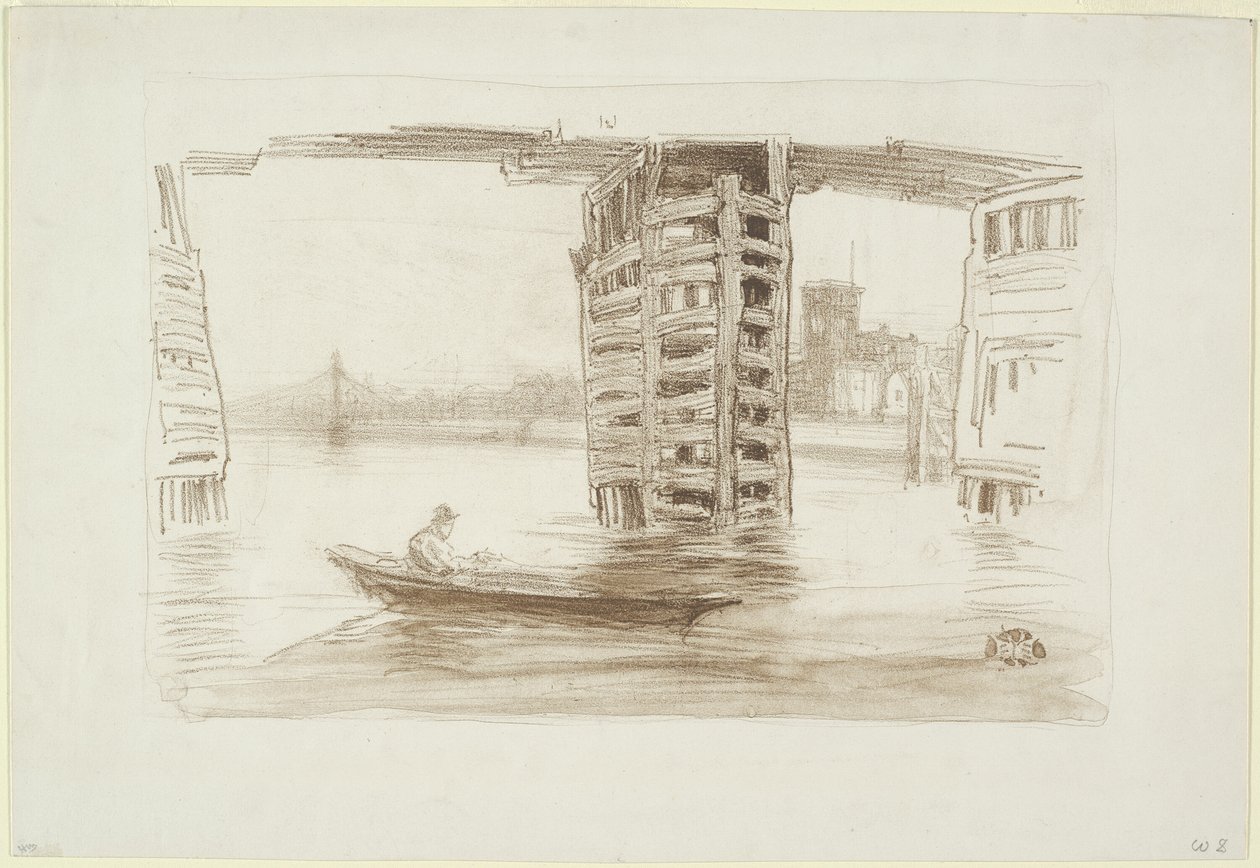 Den brede bro av James Abbott McNeill Whistler