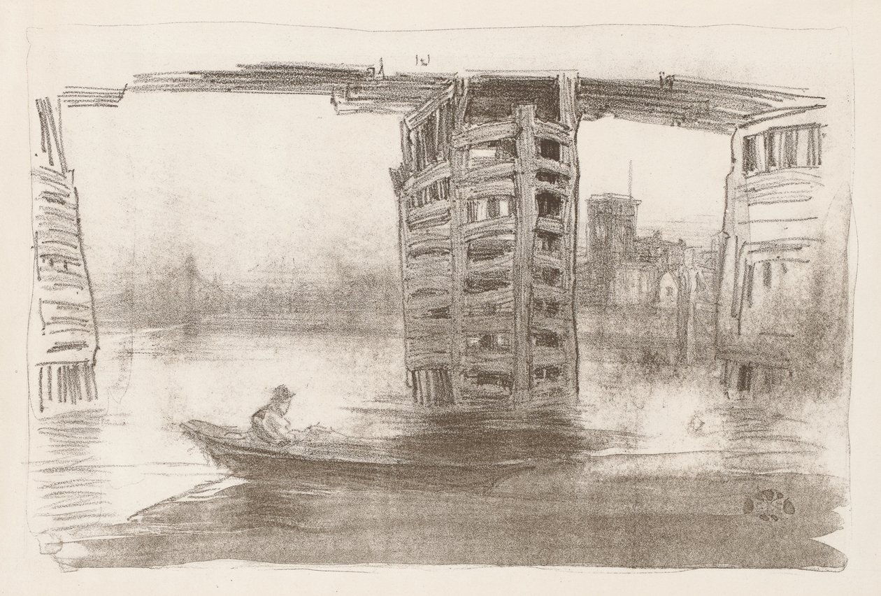 Den brede bro av James Abbott McNeill Whistler