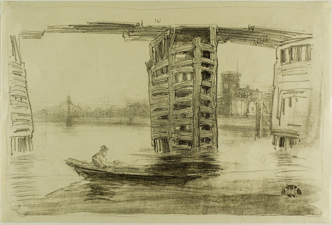 Den brede bro av James Abbott McNeill Whistler