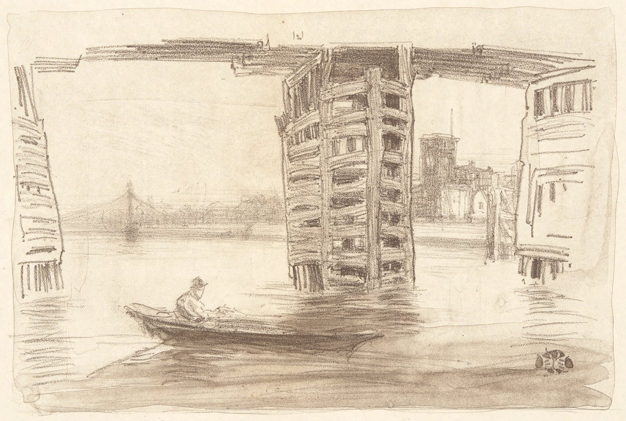 Den brede bro av James Abbott McNeill Whistler
