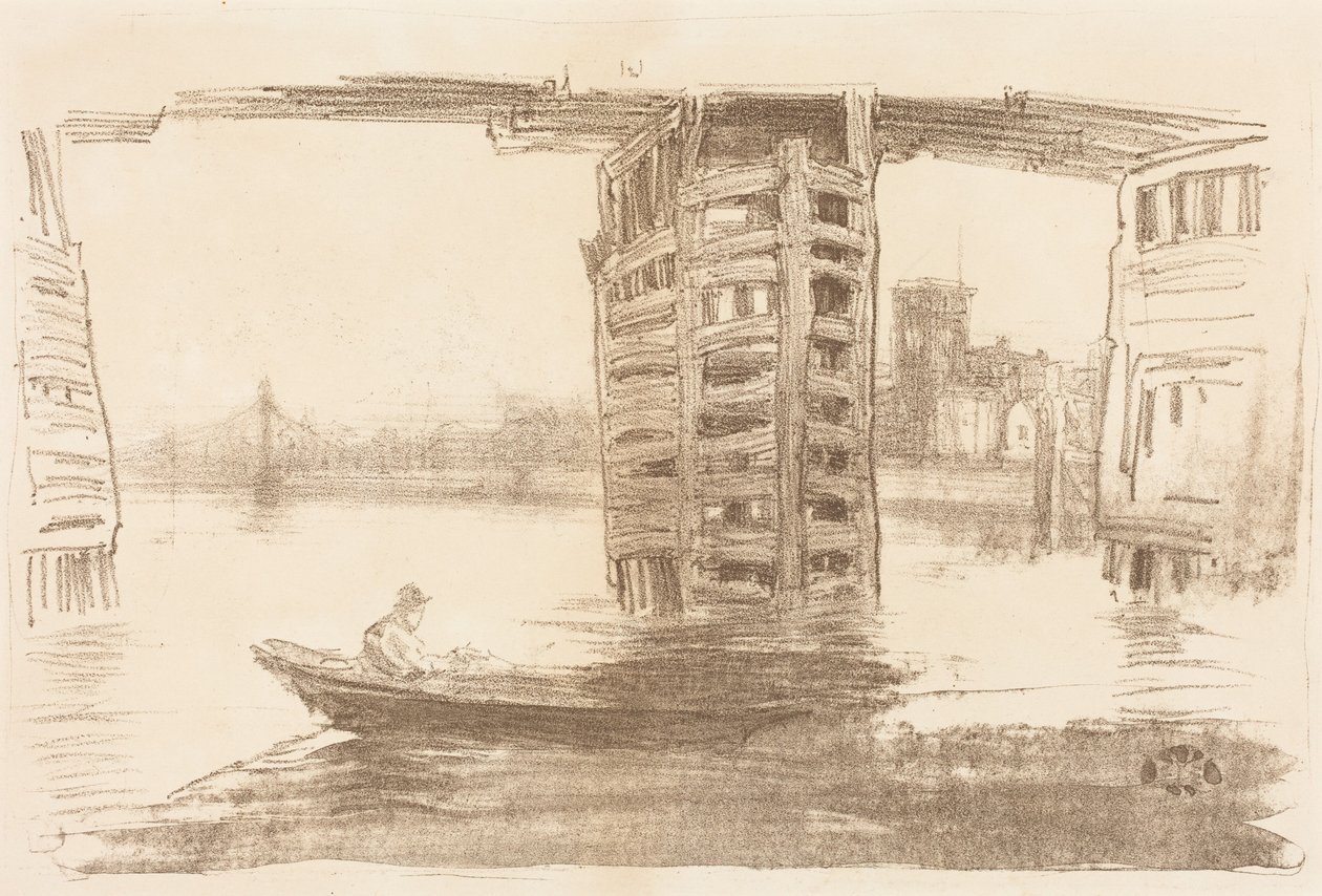 Den brede broen av James McNeill Whistler