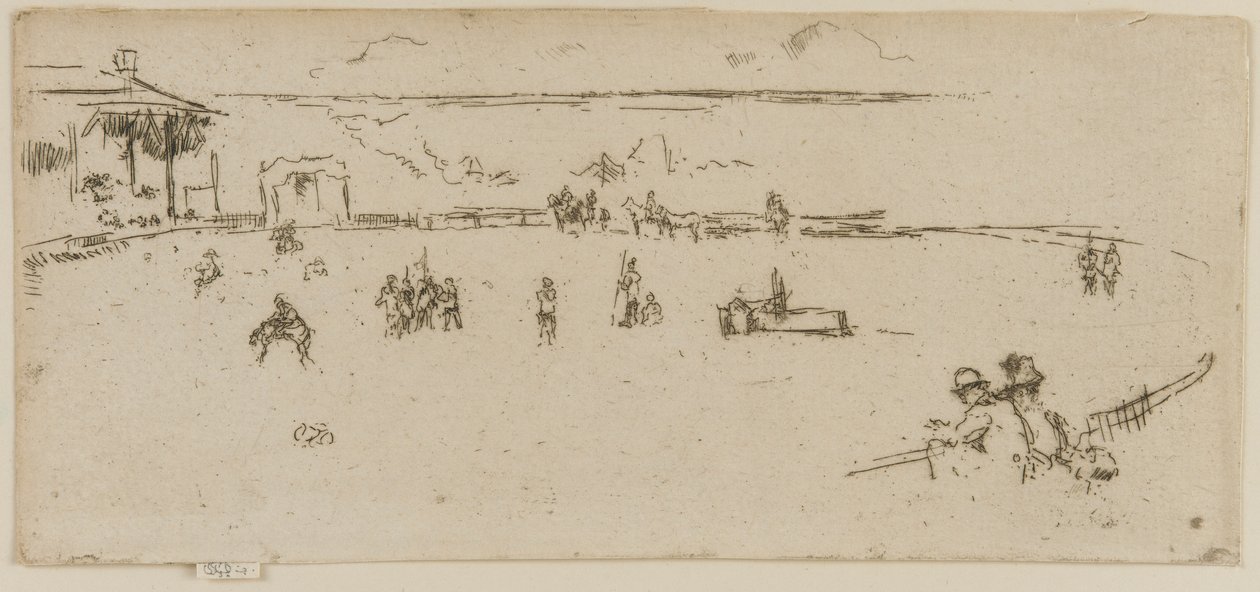 The Bucking Horse, Ville Vesten av James Abbott McNeill Whistler