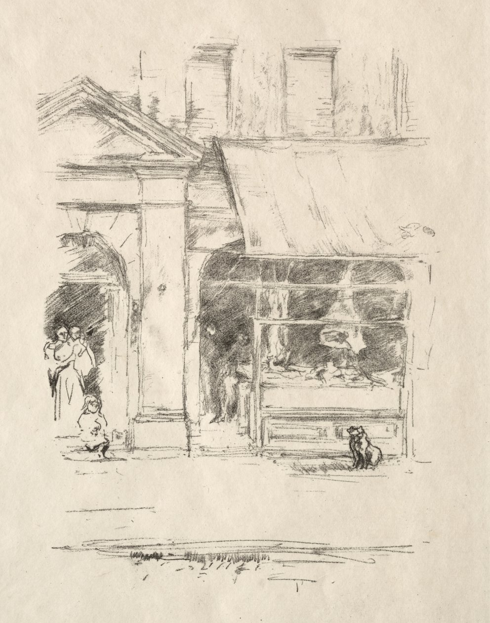 Slakterens hund av James McNeill Whistler