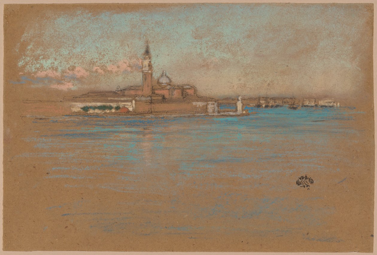 Kirken San Giorgio Maggiore av James McNeill Whistler