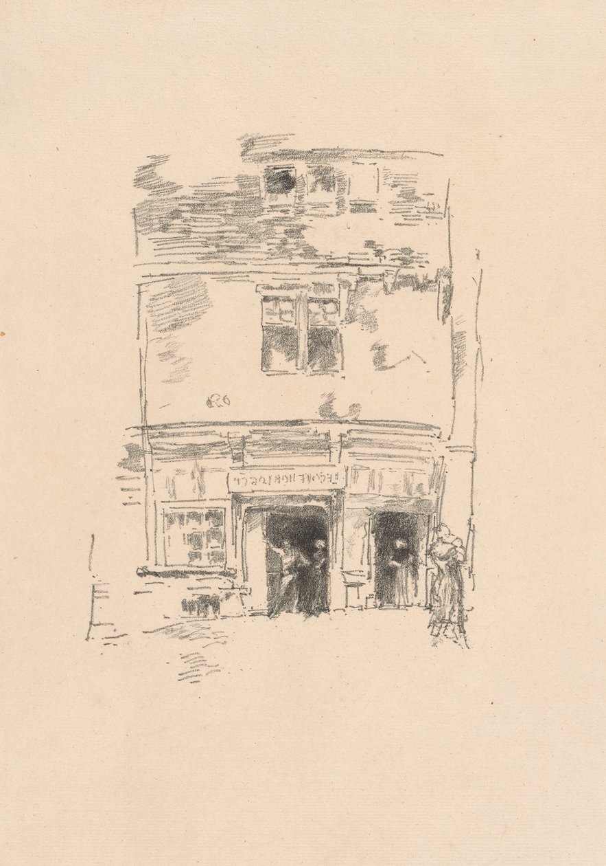 Klokkemakerne, Paimpol av James Abbott McNeill Whistler
