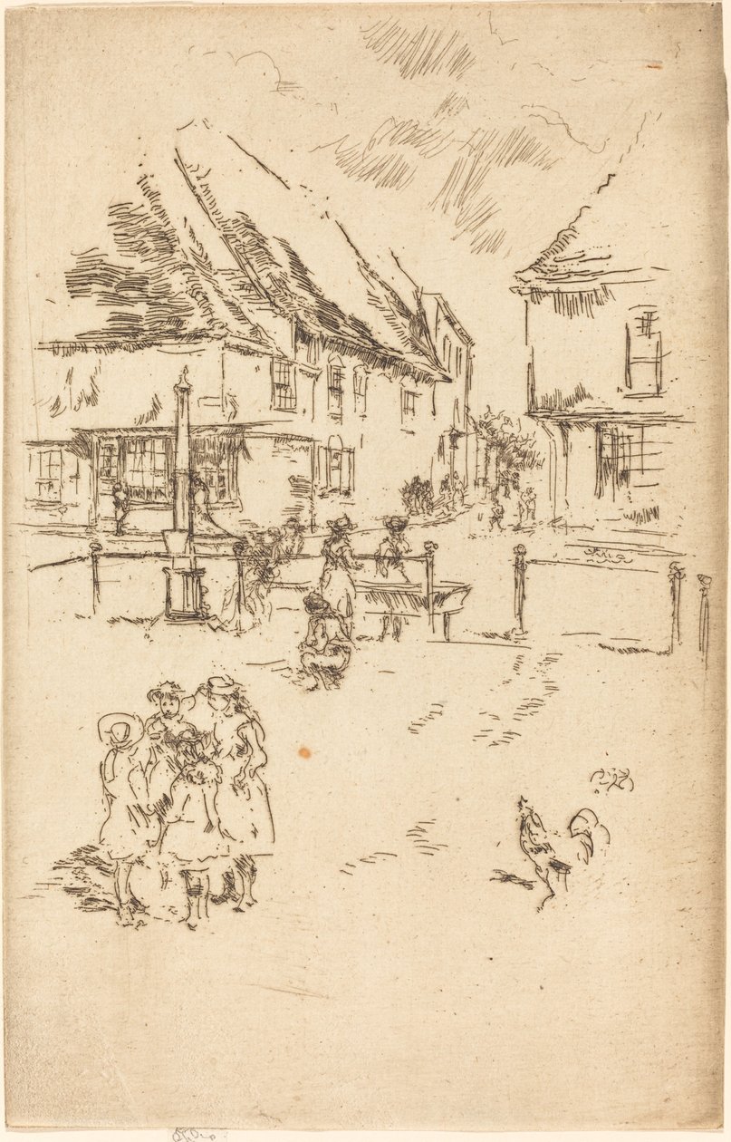 Hanen og pumpen av James Abbott McNeill Whistler