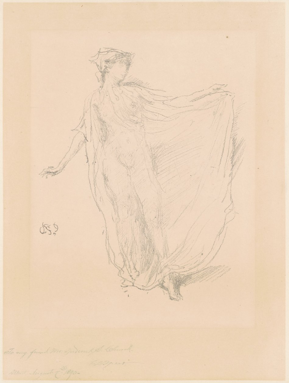 Den dansende jenta av James Abbott McNeill Whistler