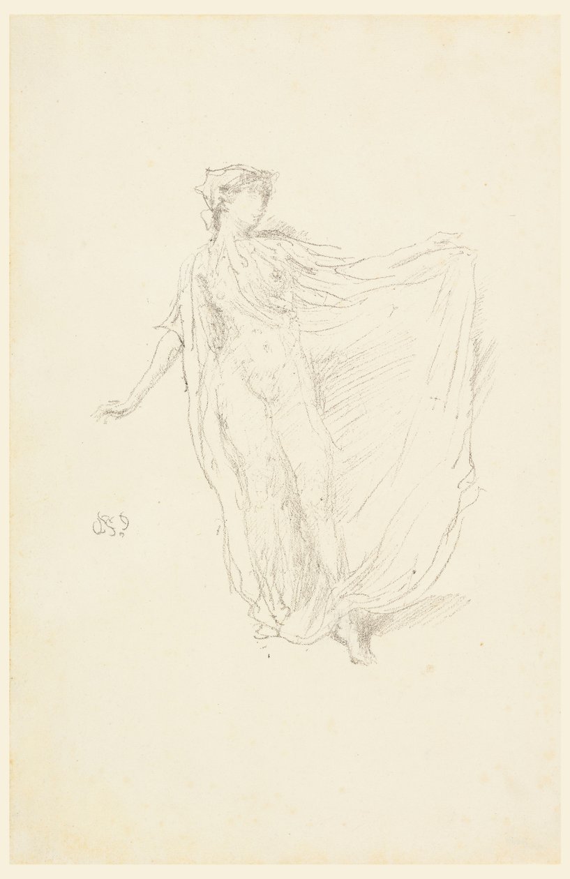 The Dancing Girl, 1890 av James Abbott McNeill Whistler