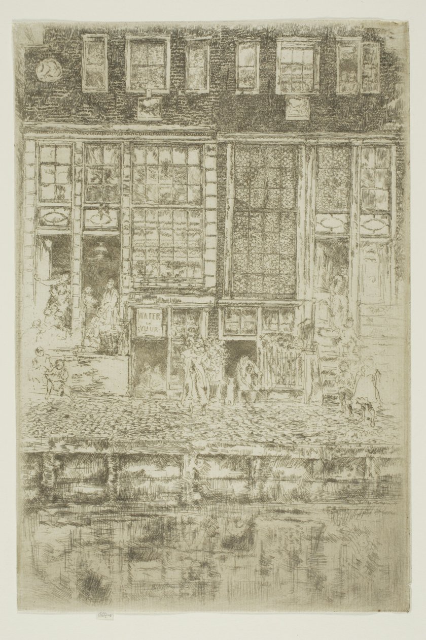 Det broderte gardinet av James Abbott McNeill Whistler