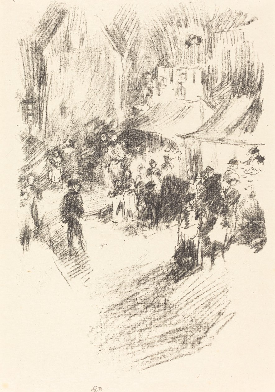Markedet av James Abbott McNeill Whistler