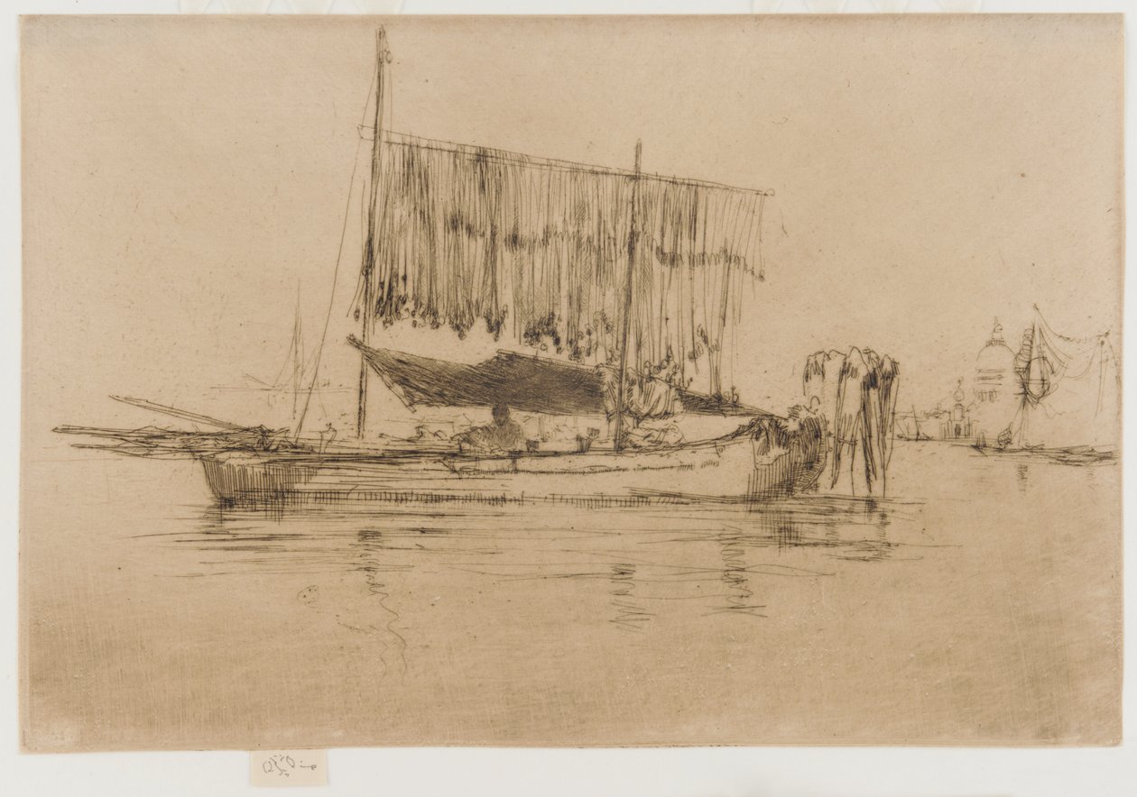 Fiskebåten av James Abbott McNeill Whistler