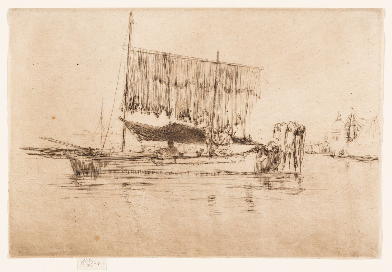 Fiskebåten av James Abbott McNeill Whistler