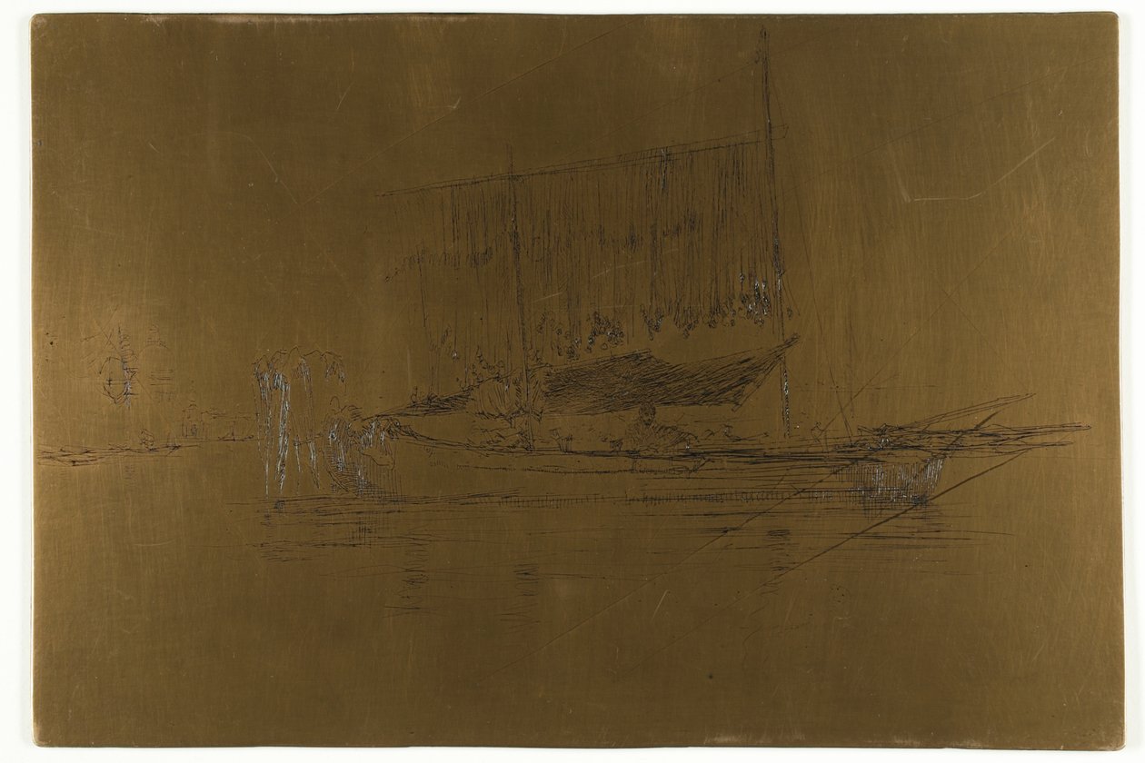 Fiskebåten av James Abbott McNeill Whistler