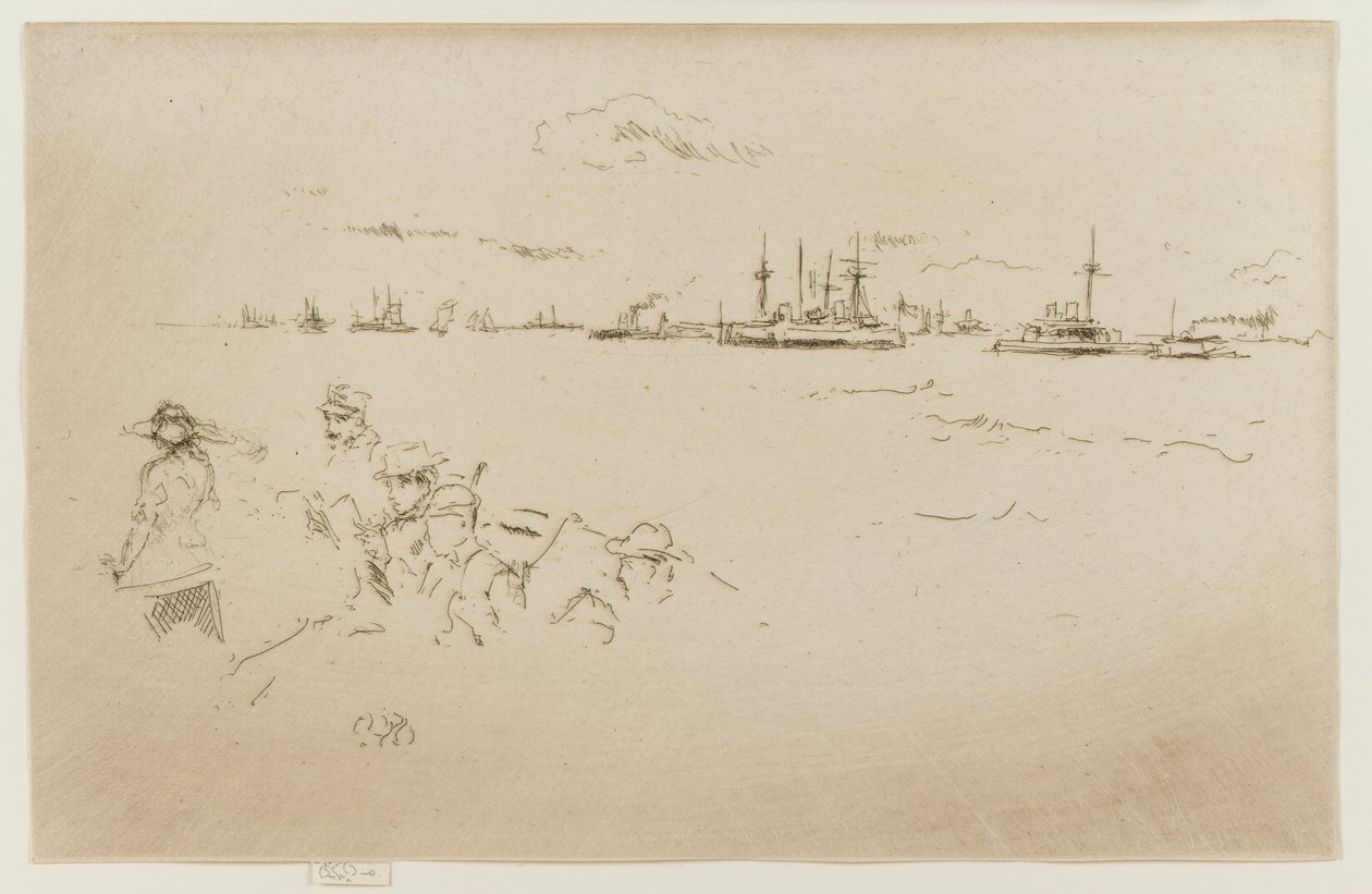 Flåten: Overvåkere av James Abbott McNeill Whistler